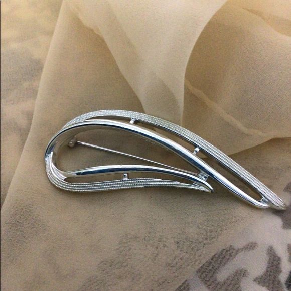 Vintage Sarah Coventry Brooch Pin Silver Marked Nice! - Picture 14 of 15